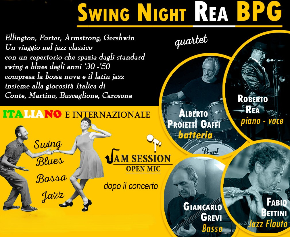 Swing con Roberto Rea Quartet